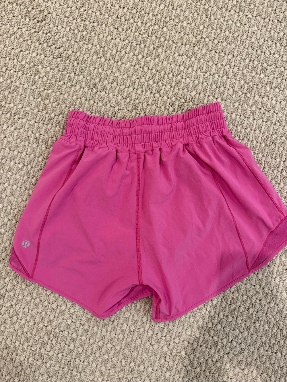 Lululemon Sonic Pink Hotty Hot Shorts